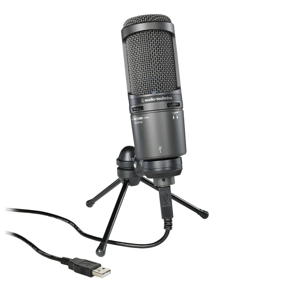 Audio-Technica AT2020USB+ micr&oacute;fono USB para podcast y streaming